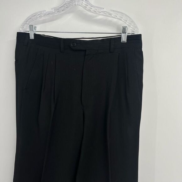 Example By Missoni Womens Three-Button Front & Chino Pant Suit Black Size 44L - Picture 11 of 13